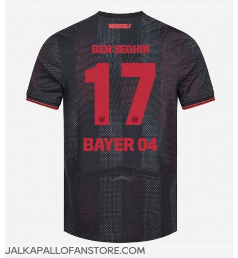 Bayer Leverkusen Eliesse Ben Seghir #17 Kotipaita 2025-26 Lyhythihainen Bayer Leverkusen Eliesse Ben Seghir #17 Kotipaita 2025-26 Lyhythihainen